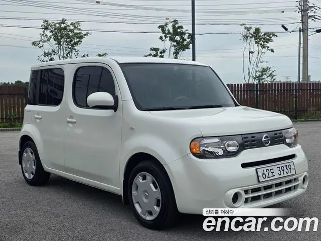 NISSAN CUBE 2012 — 83 659 км, белый-перламутр, Корея — под ключ — фото 3