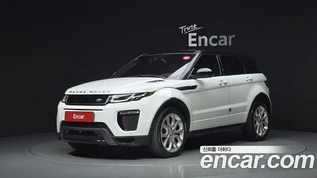 LAND ROVER RANGE ROVER EVOQUE 2016 — 96 377 км, белый, Корея — под ключ — фото 1