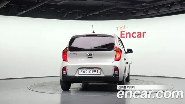 KIA MORNING 2016 — 168 755 км, белый-перламутр, Корея — под ключ — фото 4