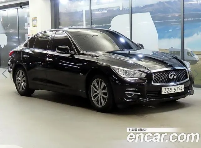 INFINITI Q50 2016 — 204 284 км, чёрный, Корея — под ключ — фото 11