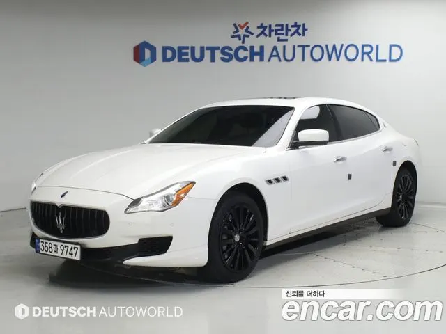 MASERATI QUATTROPORTE — из Кореи под ключ