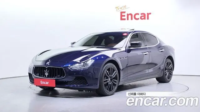 MASERATI GHIBLI — из Кореи под ключ