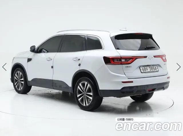 RENAULT KOREA QM6 2019 — 224 270 км, белый, Корея — под ключ — фото 4