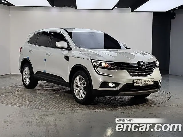 RENAULT KOREA QM6 2018 — 84 000 км, белый, Корея — под ключ — фото 2
