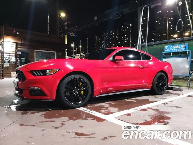 FORD MUSTANG 2015 — 115 600 км, красный, Корея — под ключ — фото 4