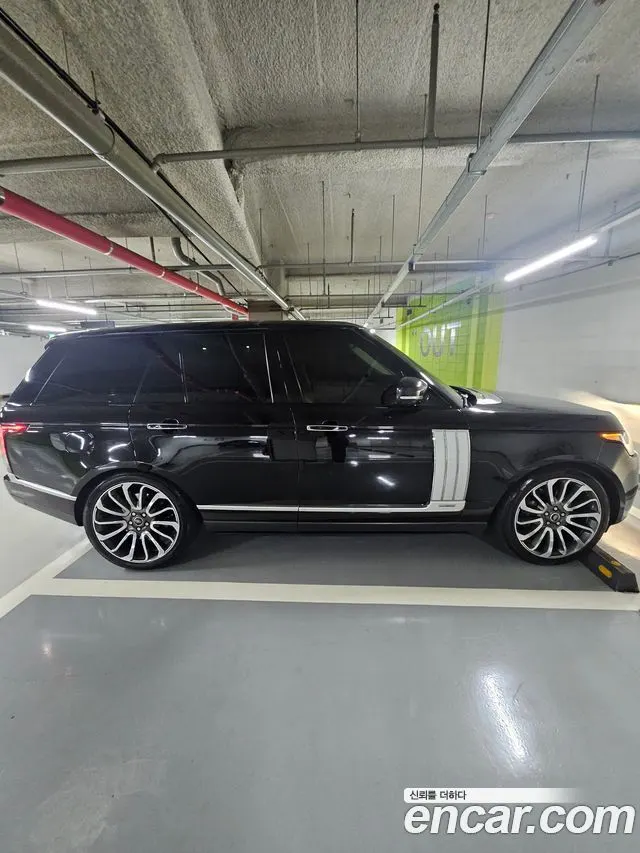 LAND ROVER RANGE ROVER — из Кореи под ключ