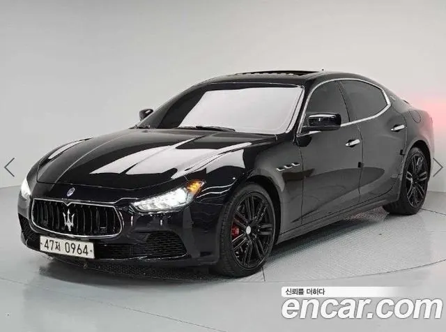 MASERATI GHIBLI — из Кореи под ключ