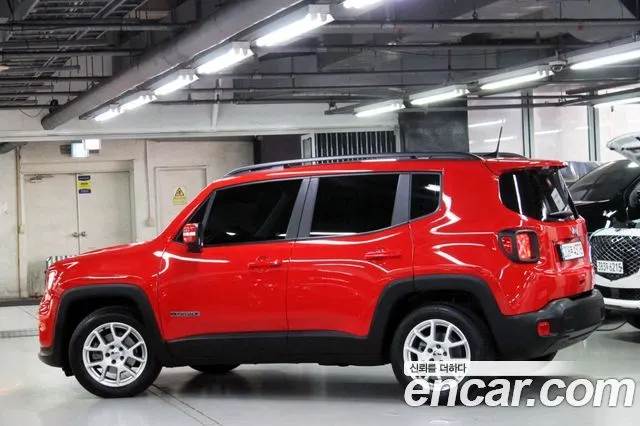 JEEP RENEGADE 2021 — 5 250 км, красный, Корея — под ключ — фото 4
