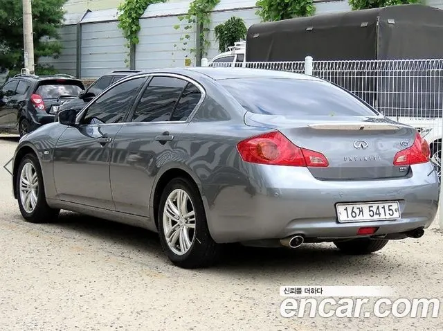 INFINITI G25 2013 — 149 514 км, серебристо-серый, Корея — под ключ — фото 3