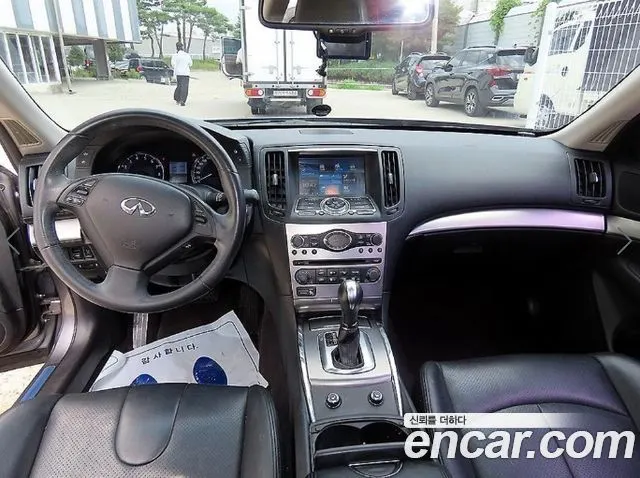 INFINITI G25 2013 — 149 514 км, серебристо-серый, Корея — под ключ — фото 7