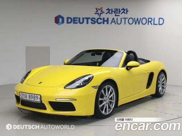 PORSCHE 718 BOXSTER — из Кореи под ключ