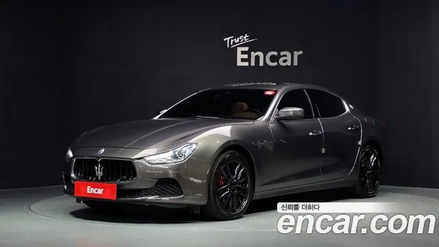 MASERATI GHIBLI — из Кореи под ключ