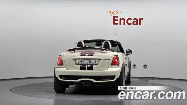 MINI COOPER S ROADSTER 2014 — 138 048 км, белый-перламутр, Корея — под ключ — фото 4