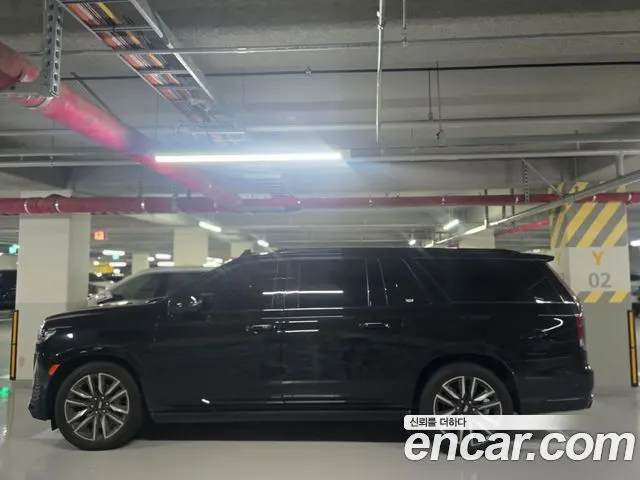 CADILLAC ESCALADE 2023 — 36 000 км, чёрный, Корея — под ключ — фото 3
