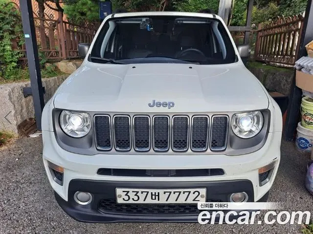 JEEP RENEGADE 2019 — 130 106 км, белый, Корея — под ключ — фото 1