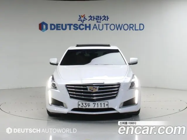 CADILLAC CTS 2018 — 39 400 км, белый, Корея — под ключ — фото 4