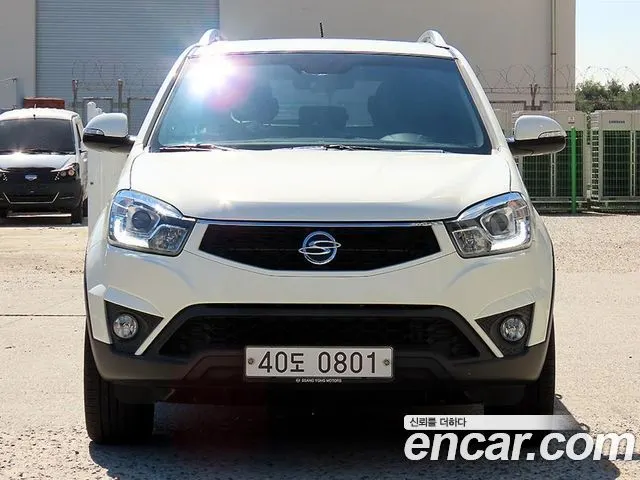 KGM KORANDO C 2016 — 97 870 км, белый, Корея — под ключ — фото 1