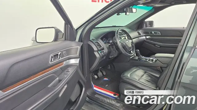 FORD EXPLORER 2016 — 124 906 км, тёмно-зелёный, Корея — под ключ — фото 10