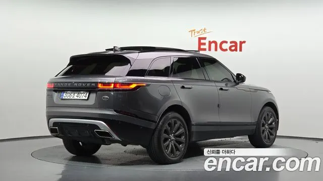 LAND ROVER RANGE ROVER VELAR 2018 — 62 762 км, серый, Корея — под ключ — фото 1