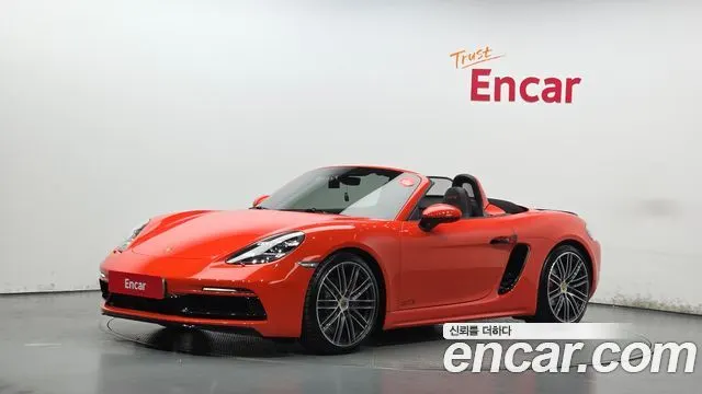 PORSCHE 718 BOXSTER — из Кореи под ключ