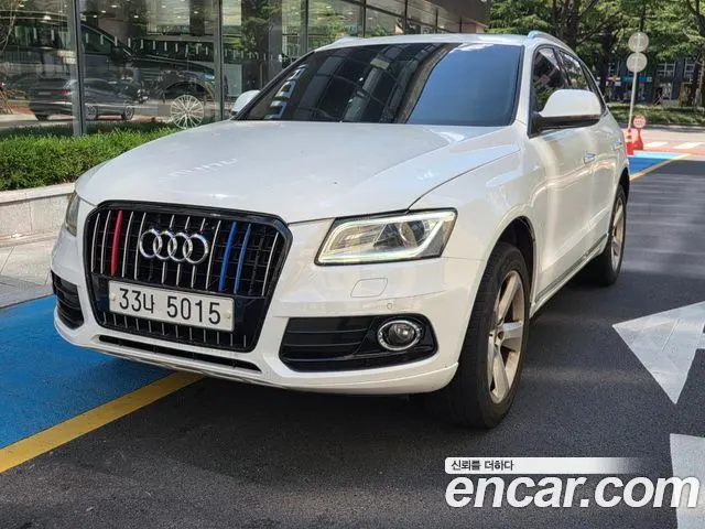 AUDI Q5 2015 — 305 835 км, белый, Корея — под ключ — фото 3