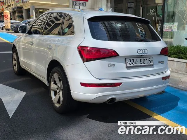 AUDI Q5 2015 — 305 835 км, белый, Корея — под ключ — фото 4