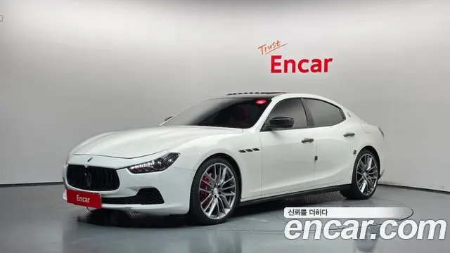 MASERATI GHIBLI — из Кореи под ключ