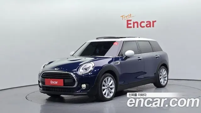 MINI COOPER CLUBMAN 2018 — 57 784 км, синий, Корея — под ключ — фото 1