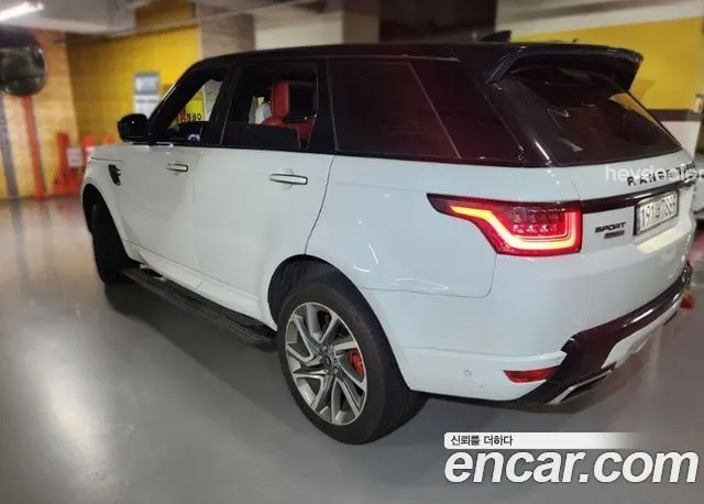 LAND ROVER RANGE ROVER SPORT 2019 — 60 422 км, белый, Корея — под ключ — фото 5