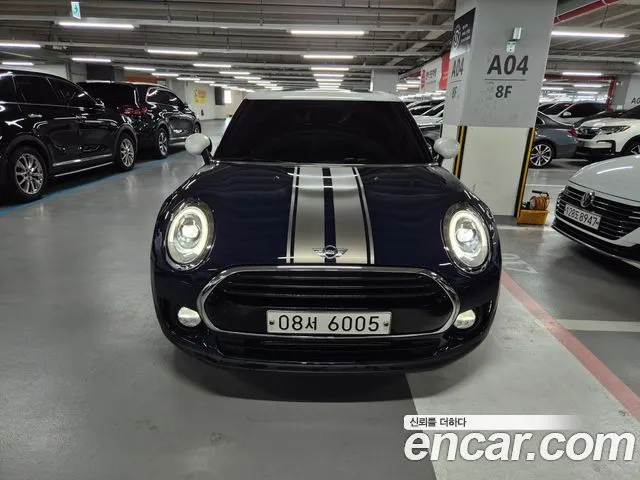 MINI COOPER D CLUBMAN 2018 — 23 500 км, синий, Корея — под ключ — фото 12