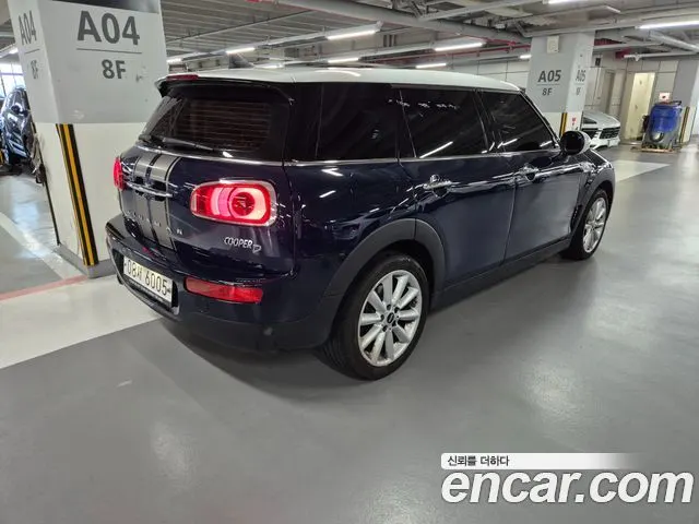 MINI COOPER D CLUBMAN 2018 — 23 500 км, синий, Корея — под ключ — фото 3