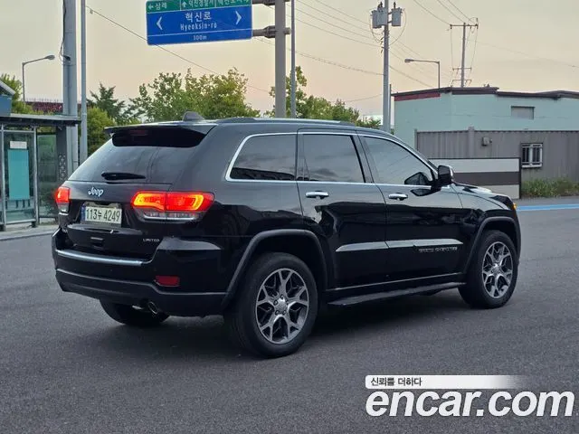 JEEP GRAND CHEROKEE 2019 — 99 000 км, чёрный, Корея — под ключ — фото 2