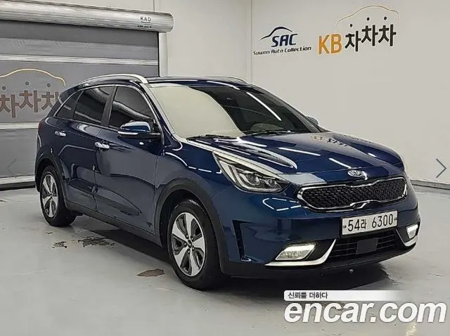 KIA NIRO 2018 — 177 977 км, синий, Корея — под ключ — фото 4