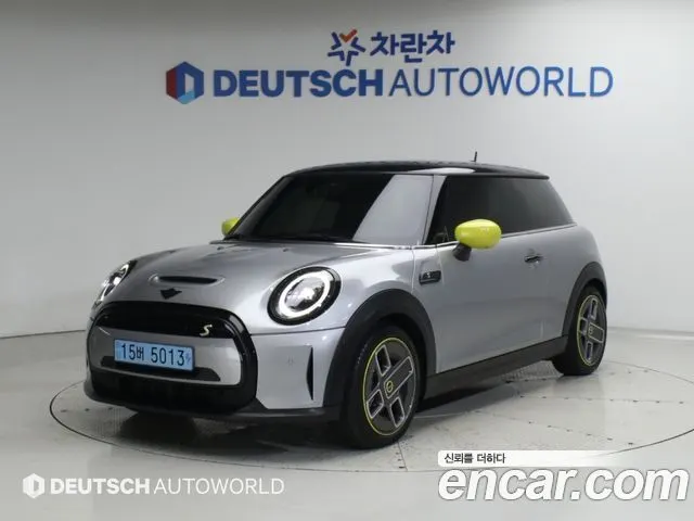 MINI COOPER ELECTRIC 2024 — 54 013 км, серебристо-серый, Корея — под ключ — фото 11