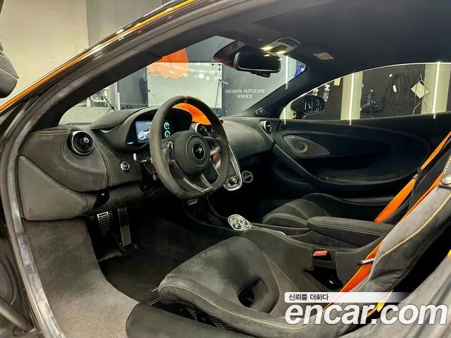 MCLAREN 600LT 2019 — 12 732 км, серебристо-серый, Корея — под ключ — фото 10