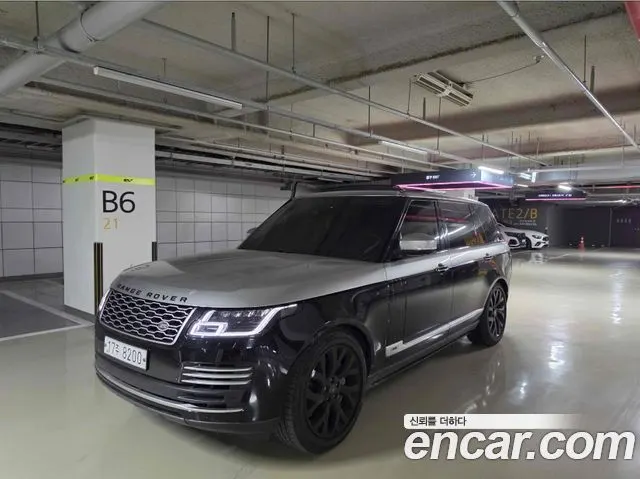 LAND ROVER RANGE ROVER — из Кореи под ключ