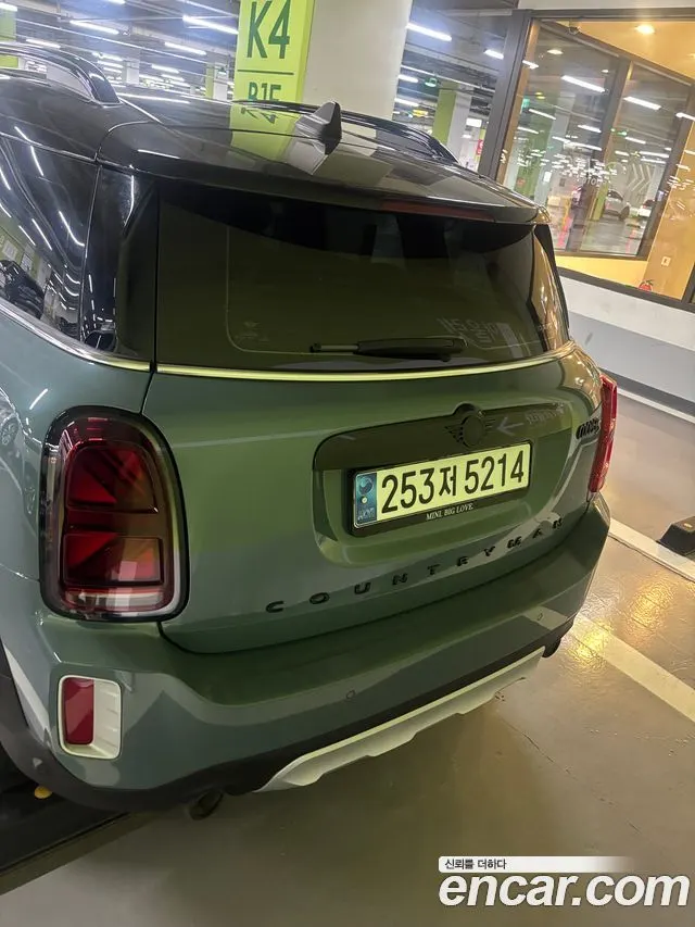 MINI COOPER S COUNTRYMAN 2024 — 48 500 км, бирюзовый, Корея — под ключ — фото 5