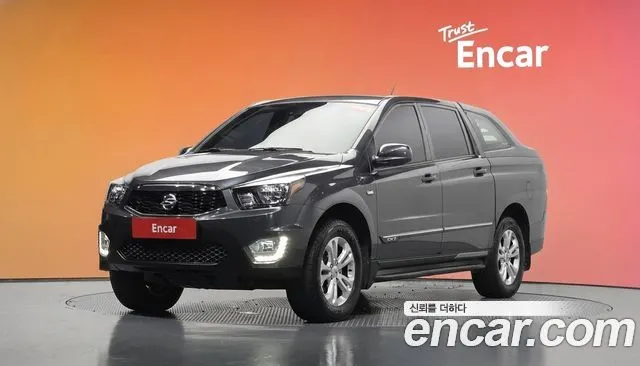 KGM KORANDO SPORTS 2017 — 132 946 км, серый, Корея — под ключ — фото 2