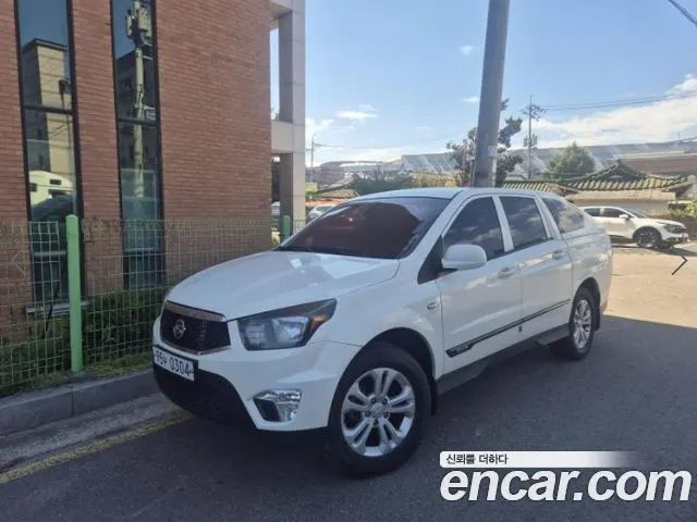 KGM KORANDO SPORTS 2018 — 191 388 км, белый, Корея — под ключ — фото 2