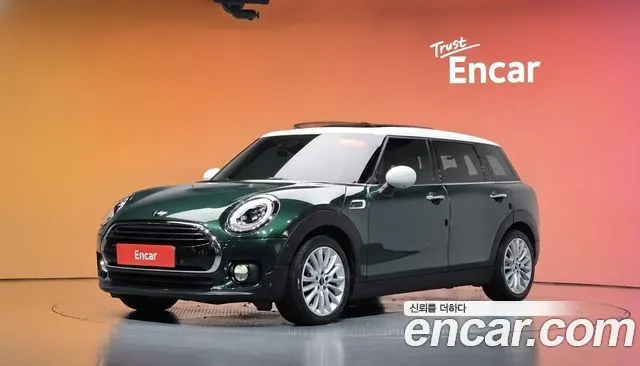 MINI COOPER CLUBMAN 2018 — 105 239 км, тёмно-зелёный, Корея — под ключ — фото 2