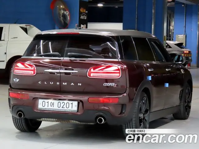 MINI COOPER S CLUBMAN 2016 — 129 238 км, бордовый, Корея — под ключ — фото 2