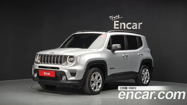JEEP RENEGADE 2021 — 11 814 км, серебристо-серый, Корея — под ключ — фото 1