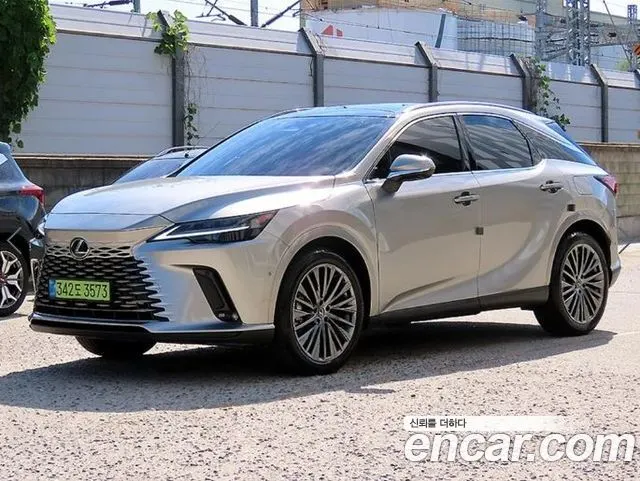 LEXUS RX350H 2026 — 13 682 км, серебристо-серый, Корея — под ключ — фото 2