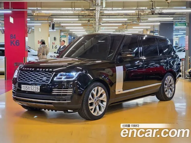LAND ROVER RANGE ROVER — из Кореи под ключ