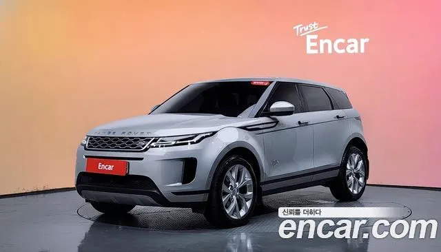 LAND ROVER RANGE ROVER EVOQUE 2020 — 30 479 км, серебристый, Корея — под ключ — фото 2