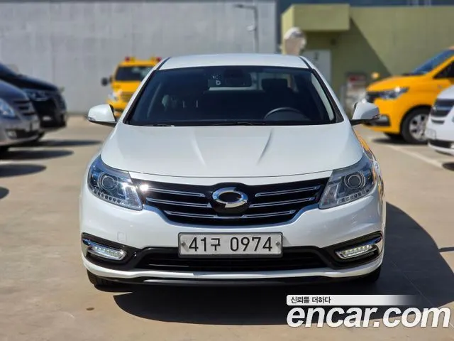 RENAULT KOREA SM5 NOVA 2016 — 138 705 км, белый, Корея — под ключ — фото 3