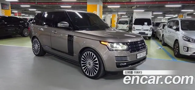 LAND ROVER RANGE ROVER — из Кореи под ключ