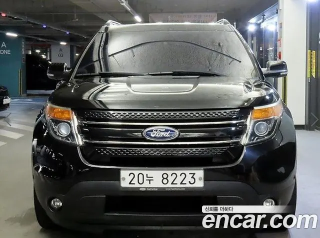 FORD EXPLORER 2015 — 145 766 км, чёрный, Корея — под ключ — фото 2