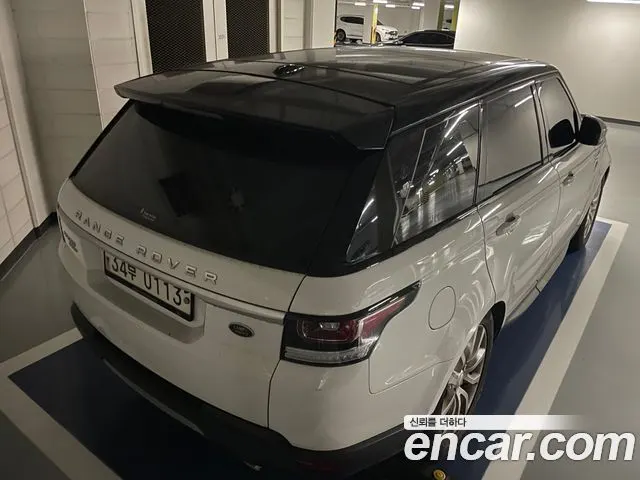 LAND ROVER RANGE ROVER SPORT 2016 — 124 383 км, белый, Корея — под ключ — фото 6