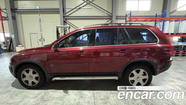 VOLVO XC90 2005 — 180 000 км, бордовый, Корея — под ключ — фото 4